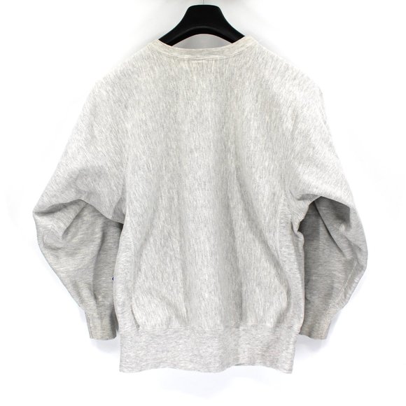 Champion Vintage Reverse Weave Cotton C Logo Crewneck Pullover XL USA Sweatshirt - Picture 4 of 7
